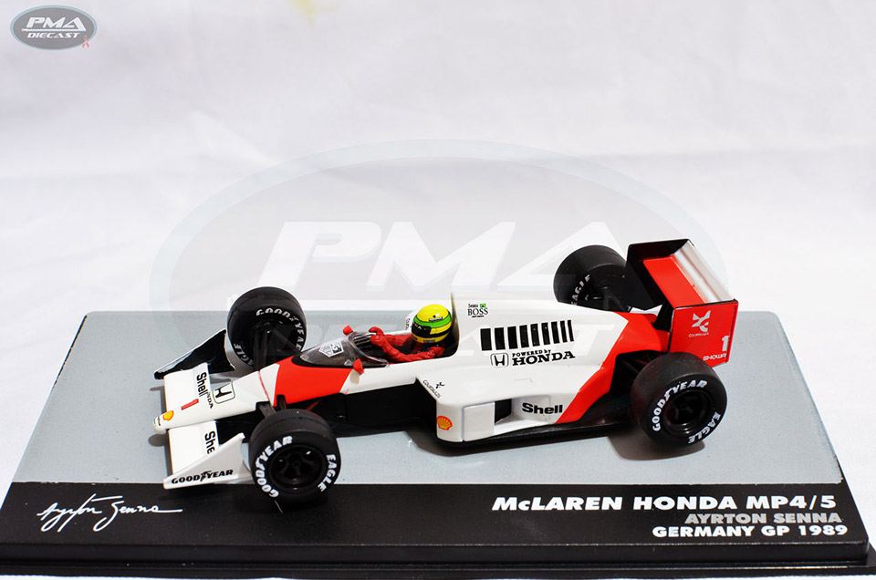 AYRTON SENNA 1989 MCLAREN MP4/5 1:43